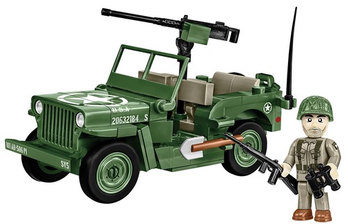 Cobi jeep willys 132pz wwii - cobi,