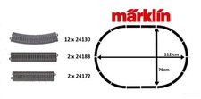 Märklin H0 – Set Binari C per Ovale 112 x 76 cm – Merce NUOVA
