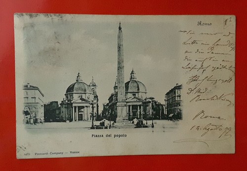 Cartolina viaggiata 1899 - viaggiata,