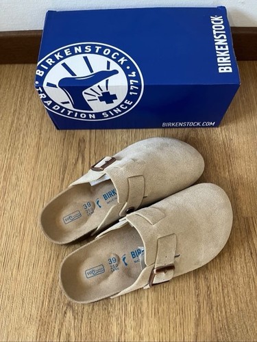 Birkenstock boston beige - birkenstock,