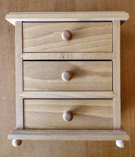 Mobiletto portagioie legno - portagioie, in