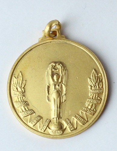 Medaglia atletica metallo - medaglia,