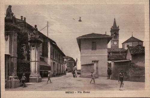 Cartolina bresso milano - di,
