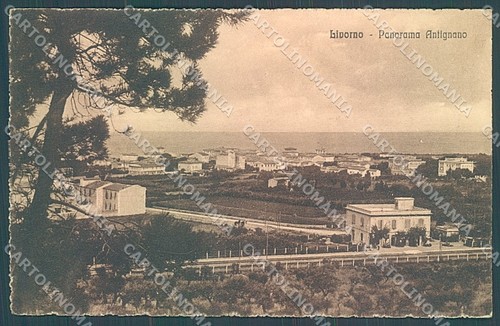 Livorno antignano cartolina - livorno,