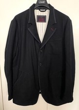 Marithé & François Girbaud Blazer Blu Navy in Lana e Cashmere 