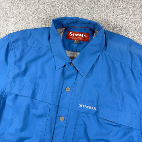 Camicia pesca uomo - simms, blu