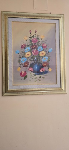 Dipinto 90x70 fiori natura - 90x70,