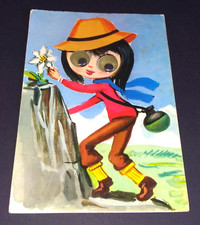 vecchia CARTOLINA ANIMATA -