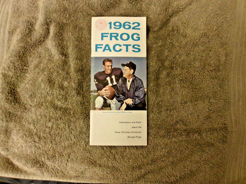 1962 tcu football - 1962, guide