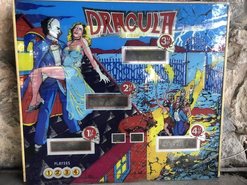 Dracula pinball vetro - dracula,