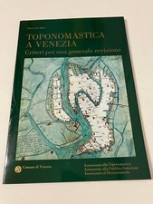 TOPONOMASTICA A VENEZIA