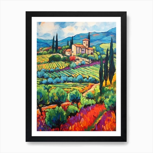 Quadro toscana italia - quadro, 3