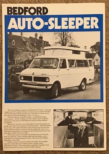 Bedford auto sleeper - cf, auto-sleeper