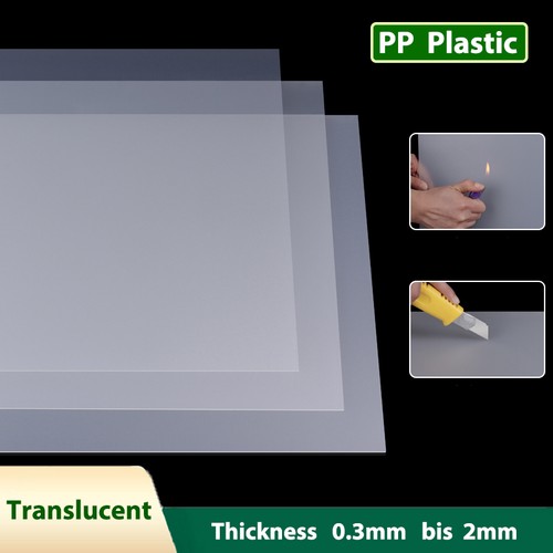 Foglio plastica smerigliato - pp,