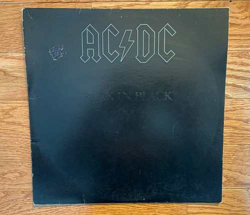 Back in black lp - ac/dc,