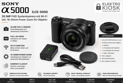 Sony alpha ilce - alpha, ilce-5000