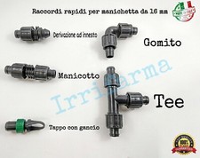 Raccordo rapido per manichetta