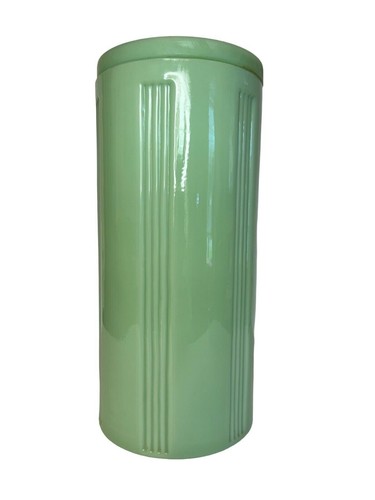 Barattolo vintage verde