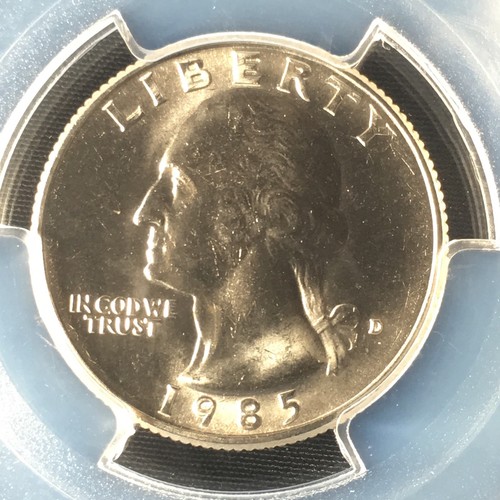 1985 25c washington quarto - 1985-d,