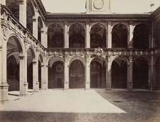 FRATELLI ALINARI (XIX secolo) Circondario, Palazzo dell'Archiginnasio, Bologna, 1880 circa,