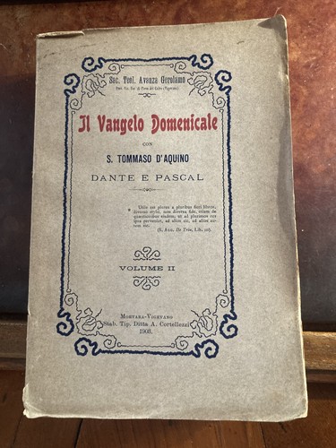Vangelo domenicale tommaso - il,