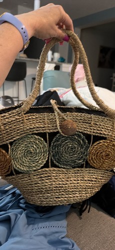 Borsa tote paglia - tote,
