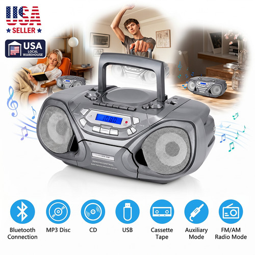 Lettore portatile boombox - lettore,