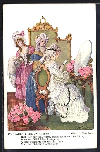 Cartolina artista welzl - t.,