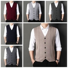 Gilet In Maglia Da Uomo