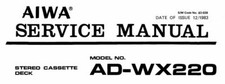 AIWA AD-WX220 Schematic