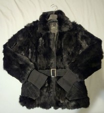 Giacca Corta Pelliccia nera in