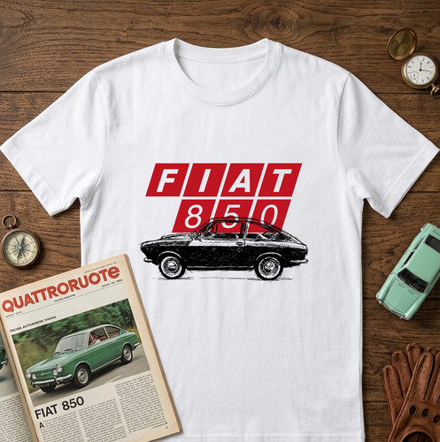 Shirt auto fiat - fiat, sport