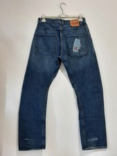 Jeans Replay Made in Italy vintage uomo W32 L34 modello MV900.934 blu denim...