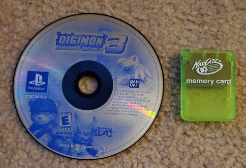 Digimon world playstation - world, 1