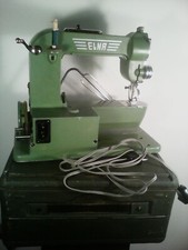 PRESTIGIOSA  MACCHINA DA CUCIRE ' MILITARE ' D'EPOCA MARCA ' ELNA '  !!!!