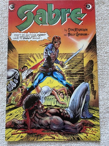 Sabre eclipse comics 1984 - #8,