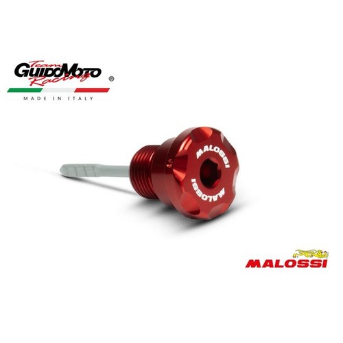 Tappo rosso livello olio - rosso,