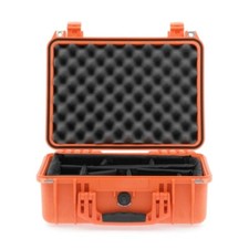 Peli Case 1450 con sistema di divisione arancione valigetta fotografica valigetta fotocamera set divisori