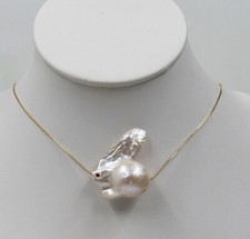 Collana di perle 23x27 mm