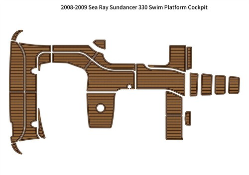 Piattaforma nuoto sea ray - di,