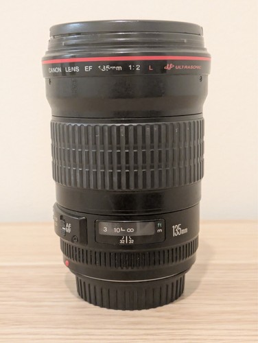 Obiettivo canon 135mm l - ef, f2