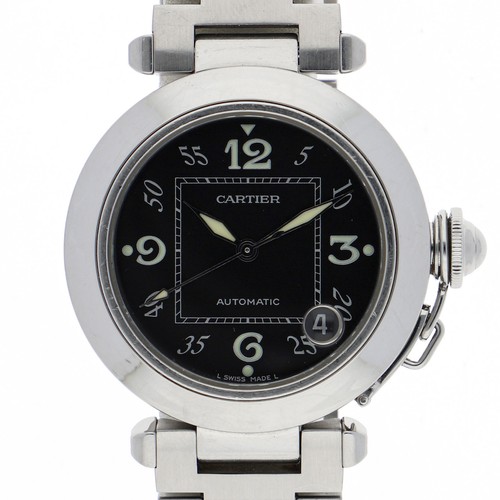 Cartier w31043m7 pasha - w31043m7, black