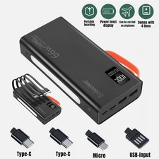 Powerbank 50000 mAh 66 W USB C