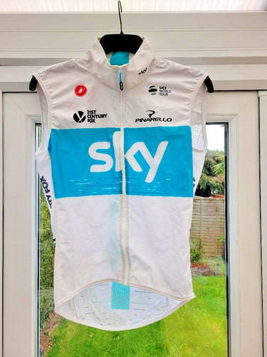 Gilet antivento team sky - gilet,