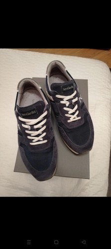 Scarpe uomo camoscio blu nero - scarpe,