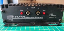 Old School Zapco S 80 USA - Rare Vintage Collectables Sql Sq Car Audio Hi Fi Cap