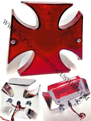 Fanale moto posteriore custom - moto,