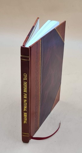 Civil defense for - defense, national