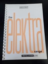 ISTRUZIONI / MANUALE ORIGINALE MUSICAL FIDELITY ELEKTRA E100 AMPLIFICATORE