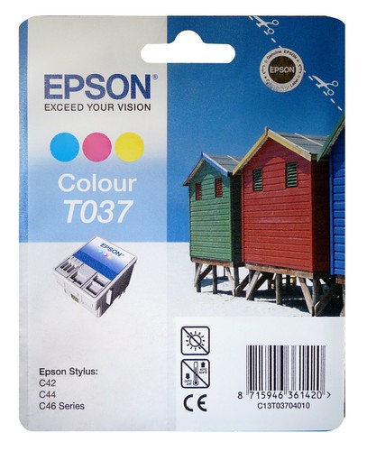 Originale epson t037 colore - originale,